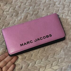 Marc Jacobs Pink and Black Card Holder